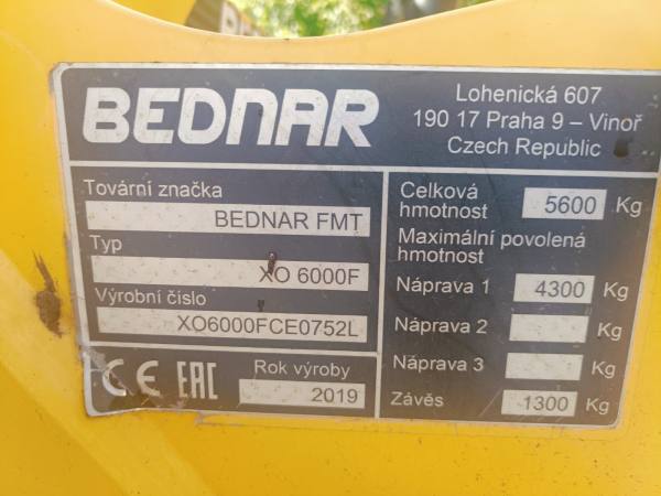 Дисковий лущильник BEDNAR SWIFTERDISC XO6000F