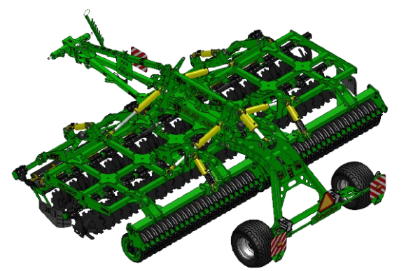 Компактная дисковая борона "KRONOS" АГКС 5+
