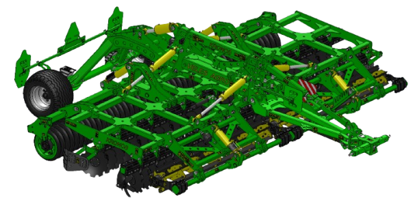 Компактная дисковая борона "KRONOS" АГКС_3