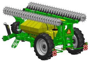 Агрегат інжекторного внесення рідких добрив Вулкан-12П-233/7000