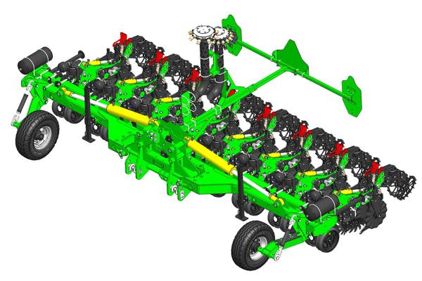 Агрегат полосового обробітку Strip-till HERCULES 8
